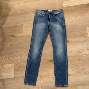 Frame Denim Blue Skinny Jeans
